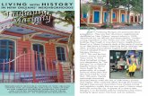 LIVING WITH HISTORY IN NEW ORLEANS’ NEIGHBORHOODS F … · LIVINGWITH HISTORY IN NEW ORLEANS’ NEIGHBORHOODS P eople in Faubourg Marigny are passionate about ... ident, architect
