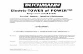 Electric-TOWER of POWER™ - Blichmann Engineering · The TOWER of Power Temperature control module is available in either 120VAC or 208/240VAC in either single or dual element capacities.