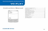 VC-FLX1 · En 3 Important: Any changes or modifications not expressly approved by the party responsible for compliance could void the user’s authority to operate this equipment.