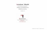 Istation Math · 2018-03-30 · Standards Objectives Istation Application* Istation Teacher Resources* MAP Standards Istation Math Curriculum Correlated to Oklahoma Academic Standards