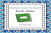 Historical Fiction book clubs - The Curriculum CornerHistorical Fiction? A fictional story that takes place in a time period in the past. The setting might be real but the characters