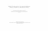 Milk Production of Hand-Milked Dairy Cattle in Burkina Faso · Milk Production of Hand-Milked Dairy Cattle in Burkina Faso Abstract The overall aim of the present thesis was to improve