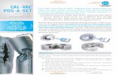 CAL-VAC and POS-A-SET Rupture Disc Assemblies are POS-A-SET · The difference in the CAL-VAC Rupture Disc and POS-A-SET Rupture Disc is the orientation of the components to meet the