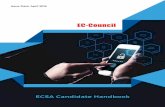 ECSA Candidate Handbook - EC-Council · ECSA Candidate Handbook 02 About EC-Council The International Council of E-Commerce Consultants (EC-Council) is a member-based organization