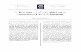 Jurisdiction and Applicable Law in Investment Treaty ... · Jurisdiction and Applicable Law in Investment Treaty Arbitration ... at paras 15-17, 25-27, 57, ICSID, ORIL IIC 283; AES