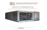Thermal Testing Results - MasterGrain Thermal Testing Report - V2.pdf · resistance of thermal bow. The test samples outlined in section #3 were all in good condition and the test