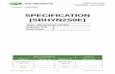 SPECIFICATION [SBHYN2S0E] - nearzenith.com · Product Data Sheet SBHYN2S0E – Top view LED Rev 1.0, August. 16 2016 1 SPECIFICATION [SBHYN2S0E] Seoul semiconductor Customer Drawn