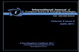 Volume 2 Issue 2 April, 2011 - excelingtech - V2(2) April 2011.pdf · V.Umadevi Chezhian, Kaliyaperumal Karthikeyan, Thanappan Subash, International Journal of Computer Science &