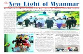 New Light of Myanmar · Myint and Dr Kan Zaw, Chief Ministers U La John Ngan Sai and U Ohn My-int, Deputy Ministers U Ye Htut, Dr Maung Maung Htay and Dr Daw Thein Thein Htay, Vice-Governor