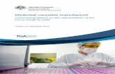Medicinal cannabis manufacture: Technical guidance on the ... · Medicinal cannabis manufacture Technical guidance on the interpretation of the PIC/S Guide to GMP Version 1.0, December