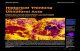 Historical Thinking Unnatural Acts - 6Floors · Historical Thinking and Other Unnatural Acts Debates about national history standards become so fixated on the question of “which