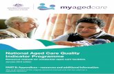 National Aged Care Quality Indicator Programme · National Aged Care Quality Indicator Programme (QI Programme). The Australian Government and the authors expressly disclaim all and