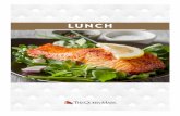 LUNCH · All pces subect to sece chae and applcable taxes Specal deta eal avalable on euest All pces subect to chane thout notce. hot plated lunch hot plated lunches require a minimum