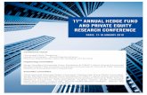 11th ANNUAL HEDGE FUNd and private equity RESEARCH … · 11th ANNUAL HEDGE FUNd and private equity RESEARCH CONFERENCE Paris, 17-18 January 2019 Conference venue Université Paris-Dauphine