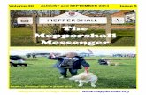 The Meppershall Messenger - Amazon S3 · The Meppershall Messenger Volume 30 AUGUST and SEPTEMBER 2014 Issue 5 ... had a lovely lunch, being well looked after by the staff and they