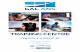 TRAINING CENTRE - GAL ANS · (ICAO 051) course. Overview Course Modules Aviation Law Air Traffic Management Abnormal and Emergency Situations Human Factors Practical skills used in