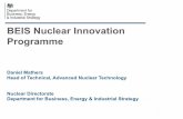 BEIS Nuclear Innovation Programme · Nuclear Innovation Programme 7 UK Government ambitions for Nuclear Energy • Industrial Strategy – Nuclear Sector Deal • Clean Growth Strategy