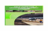 Field Guide for Erosion and Sediment Control - June 2011 · specific to a particular site. For the analysis and design aspects of erosion and sediment control measures, reference