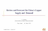 Review and Forecast On China's Copper Supply and Demandmric.jogmec.go.jp/wp-content/uploads/2017/03/20170301_04.pdf · JOGMEC Seminar 1st March 2017 4 China’s copper industry review