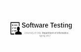 Software Testing · According to the ISTQB Glossary, regression testing is required for what purpose? Regression testing After fixing a defect; have we introduced new defects? Checks