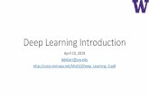 Deep Learning Introduction - Cross Entropycross-entropy.net/ML410/Deep_Learning_0.pdf1. XOR (eXclusive Or): my perception is the inability of perceptron to solve this problem cast