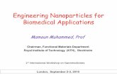 Engineering Nanoparticles for Biomedical Applications...Engineering Nanoparticles for Biomedical Applications 1.Magnetic Nanoparticles • SPION for MRI • Thermally blocked NP for