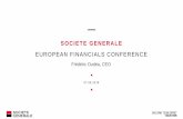 SOCIETE GENERALE...Increasing penetration of retail banking clients through fully online and in-app distribution of home and car insurance (from Q1 18) Growing the corporate fleet