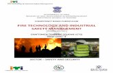 FIRE TECHNOLOGY AND INDUSTRIAL SAFETY MANAGEMENT · Fire Technology & Industrial Safety Management The DGT sincerely acknowledges contributions of the Industries, State Directorates,