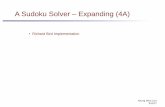 A Sudoku Solver – Expanding (4A)Bird’s Sudoku Expanding (4A) 17 Young Won Lim 5/4/17 expand1 - scheme 1