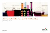 INORGANIC CHEMICALS - IBEF · INORGANIC CHEMICALS ... Travancore Alkali & Chemicals Ltd. • The company is into manufacturing caustic soda and chlorine • It has plans of setting