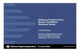 Software Product Lines: Reuse That Makes Business Sense (Boeing Software … · 2007-03-01 · Reuse: An Early Topic of Discussion “My thesis is that the software industry is weakly