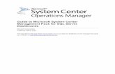 Guide to Microsoft System Center Management Pack for SQL ... · Guide to Microsoft System Center Management Pack for SQL Server Dashboards Microsoft Corporation Published: March 2019