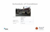 Schedule of Condition - Star Pubs & Bars...braced and ledged pair, rebated with lever lock set. 2 1.1.12 Doors 2 Inner lobby door is top glazed timber framed with mortice lock and