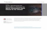 With Workspaces, BlackBerry Keeps its · The solution isn’t the enforcement of more draconian security controls. That achieves nothing save stymying productivity and frustrating