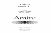 PARTS MANUAL - Amity Technology · item part no. descriptionqty 1 50341 wldmt - std hitch pivot 1 2 68277 wldmt - drawpole def 1 3 57930 wldmt-hitch plate 1 4 62101 wldmt-pin 1 5