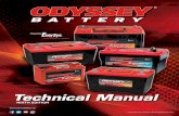 Technical Manual - ODYSSEY · Publication No: US-ODY-TM-AA September 2016 Preface to the Ninth Edition line of ODYSSEY of the correct battery for every application. ODYSSEY® Battery