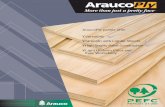 AraucoPly panels offer • Versatility • Strength with ... · Arauco is the leading forestry company in South America and one of the world’s largest forest products companies