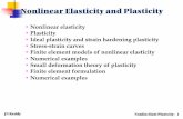 Nonlinear Elasticity and Plasticity - TAMU Mechanicsmechanics.tamu.edu/wp-content/uploads/2017/03/14_Nonlin_Materials.pdfNonlinear Elasticity and Plasticity • Nonlinear elasticity