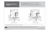RF Baghouse Dust Collector - Donaldson Company · This manual is property of the owner. Leave with the collector when set-up and start-up are complete. Donaldson Company reserves