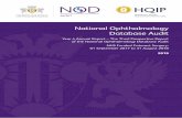 National Ophthalmology Database Audit Audit Annual... · of Ophthalmologists’ National Ophthalmology Database Audit (RCOphth NOD) demonstrates how systematic, repeated national