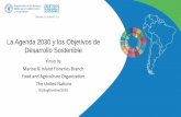 La Agenda 2030 y los Objetivos de Desarrollo Sostenible · urgencia estos objetivos para las poblaciones agotadas y, de ser posible, a más tardar en 2015 •ODS (Agenda 2030) –Conservar