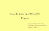 Base de datos OpenOffice 2.0 1ª parte · tratados como texto sin más, cuando la propia naturaleza de los datos ... Y entramos en lo que es la ventana del programa, observamos que