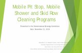 Mobile Pit Stop Programcao.lacity.org/Homeless/HSC20191121c.pdf · Mobile Pit Stop, Mobile Shower and Skid Row Cleaning Programs Presented to the Homelessness Strategy Committee Date: