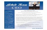 Skid Row CEO Page Brochure Joe Roberts Standard... · skid row street person. Today, Joe delivers his keynote messages at conferences, conventions and special events, teaching people