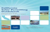 California Solar Permitting Guidebook - CSE · California Solar Permitting Guidebook Improving Permit Review and Approval for Small Solar Systems Governor’s Office of Planning and