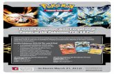 Exciting Pokémon with Exceptional Power in the Pokémon TCG ... · • 4 Pokémon TCG: Black & White Series expansion booster packs! • A BONUS online code card for the Pokémon