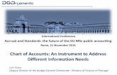 Chart of Accounts: An Instrument to Address …...Chart of Accounts: An Instrument to Address Different Information Needs Luís Viana Deputy Director of the Budget General Directorate