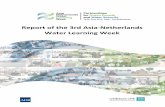 Report of the 3rd Asia-Netherlands Water Learning Week · Institute for Water Education, during the official opening of the 3rd Asia-Netherlands Water Learning Week. After the official