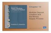 Chapter 13 - Athens University of Economics and …The Formula for Multiple Deposit Creation Assuming banks do not hold excess reserves Required Reserves ( ) = Total Reserves ( ) =