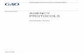 United States Government Accountability Office November ... · This document contains the protocols governing the U.S. Government Accountability Office’s (GAO) work at federal departments,